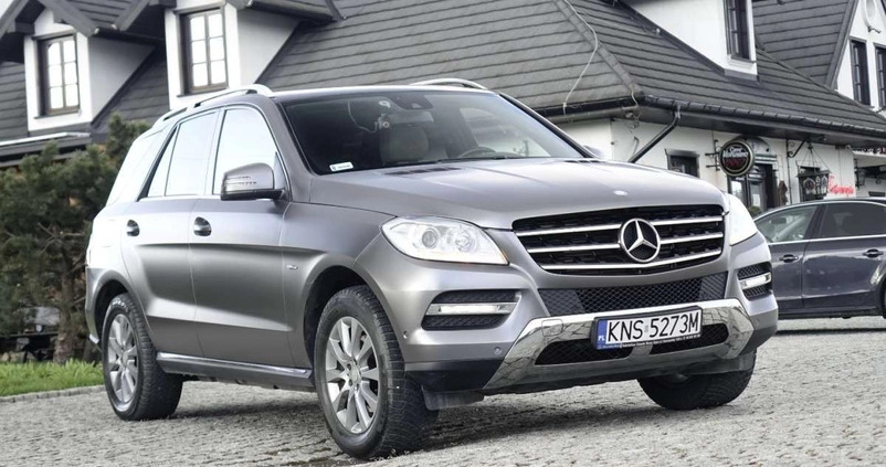 Mercedes-Benz ML cena 75700 przebieg: 228000, rok produkcji 2012 z Otmuchów małe 781